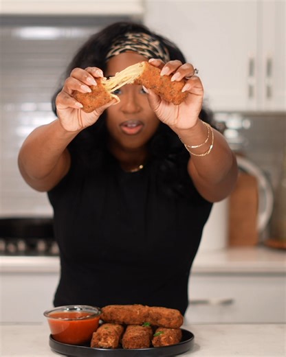 15K views · 358 reactions | These Spaghetti Mozzarella sticks are huge! #foodie #viralreels #recipes #tiktokviral | Trinity Jae | Facebook