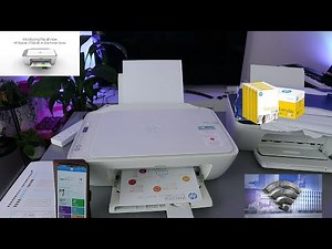 HP Deskjet All-In-One Printer Learn How To Connect To WIFI Network
