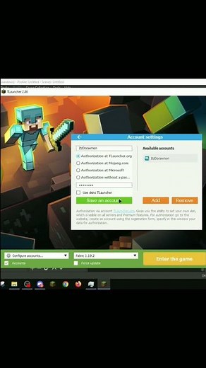 How to switch to official minecraft's skin system in Tlauncher