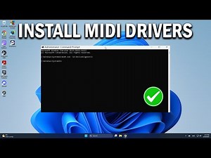 How To Install MIDI Drivers in Windows 11 or 10 - Easy Fix