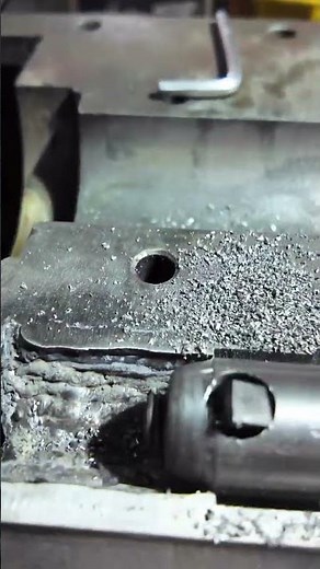 Boring with an Extended Bar! 🛠️ Precision Machining in Action #Shorts