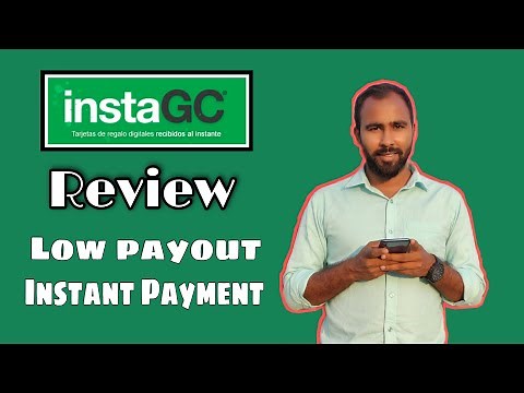 InstaGc survey site Review || Instant payout survey site || Low payout survey site ||