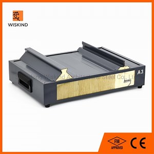 [Hot Item] China Made Free Design Wall/Roof Rock Wool Mineral Wool Sandwich Panel for Wall System Roof System