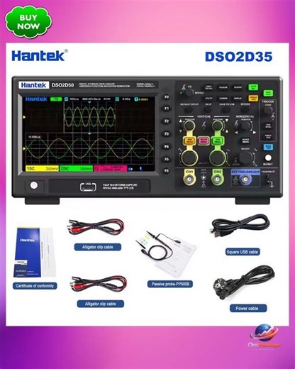 Hantek Lab Digital oscilloscope DSO2C20/2C35/2C50/2D20/DSO2D35/DSO2D205 200/350/