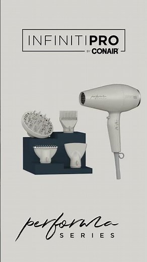 1 dryer. 4 attachments. Unlimited hair moods 🔁Find the Performa Hair Dryer today @costco