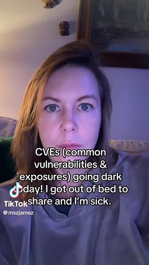 CVEs (common vulnerabilities & exposures) going dark today! | Marcæriel Bustos