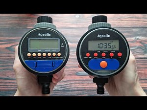Автоматический таймер полива от фирмы Aqualin с ЖК-дисплеем (обновленная версия). Настройка таймера
