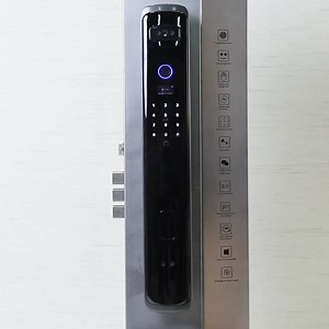 Manufacturer Price  Fully Automatic Digital Lock  Wifi Camera 3D Face Recognition Biometric Fingerprint Smart Door Lock