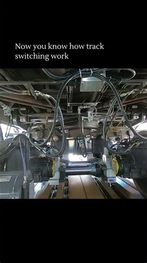 How a Train Switches Tracks: Full Mechanism Explained