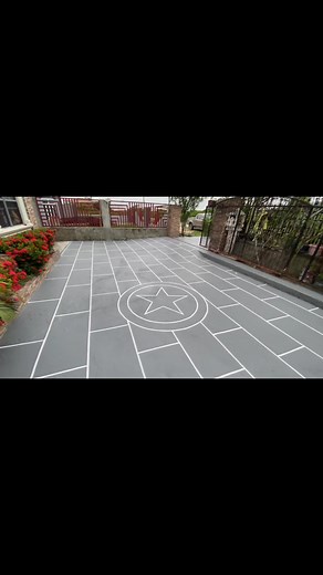 Decorative Concrete Overlay in Brick Pattern | $450 sq ft | Contact 6093869