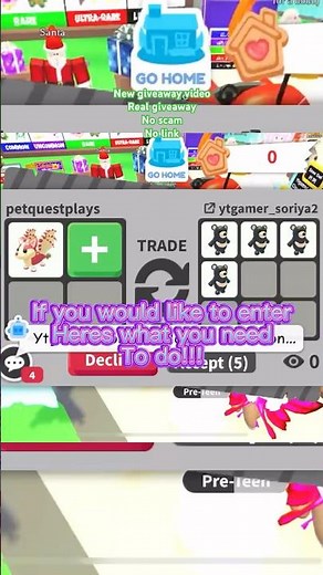 New giveaway pets for my giveaways in adopt me!!!(MUST WATCH) #adoptme#robloxfyp#petquestplays#