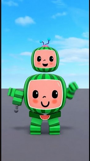 Roblox Cocomelon robot 🤖 #roblox #cocomelon