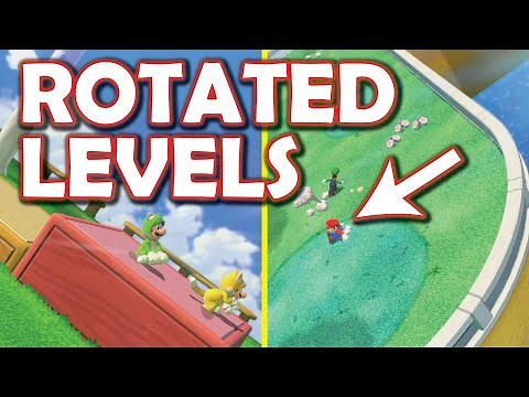 Rotated Super Mario levels are A LOT funnier than we thought [Super Mario 3D World mod ft NinTyler]