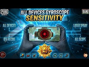 0% Recoil! 😍 PUBG 4.2 Update Best Gyro Sensitivity for All Devices | PUBG/BGMI