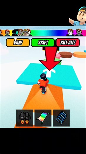 Mega Obby Fun🌈⛄ #roblox #shorts