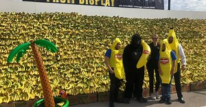 Grocery store sets world record for largest fruit display ever