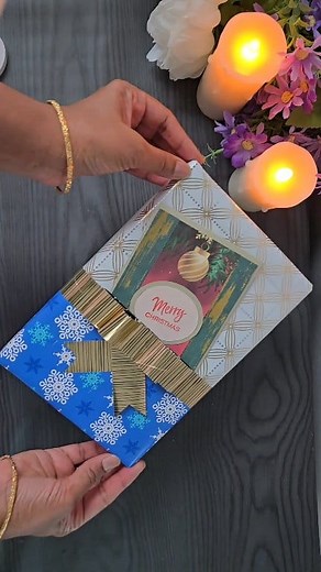 Make your gifts look beautiful and special with this easy gift-wrapping idea! In this video, I’m sharing simple folds, neat techniques, and creative touches that give any present a stylish and elegant look. Perfect for birthdays, festivals, parties, and surprise gifting. Try this wrapping style to add a thoughtful and charming finish to your gifts ✨🎀💝 #GiftWrapping #GiftWrapIdeas #CreativeWrapping #PrettyGiftWrap #ElegantWrapping #DIYGiftWrap #WrappingTutorial #GiftPresentation #CraftReels #FB