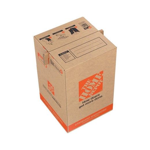 Reviews for The Home Depot Small Eco Wardrobe Moving, Shipping, Packing Box | Pg 3 - The Home Depot