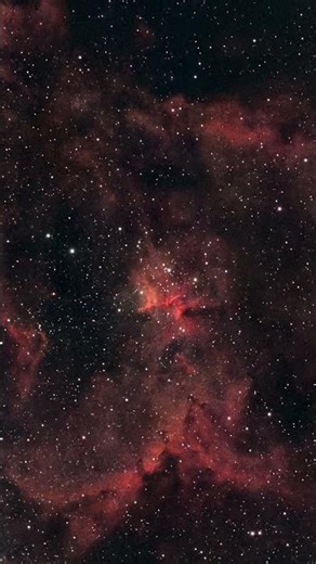 Timelapse of the Seestar S30 capturing The Heart Nebula, and the final image. #space #sky #seestar