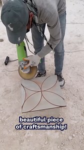 688K views · 206 reactions | Creating Art on Ceramic Tile with a Circular Saw | ManMade | Facebook