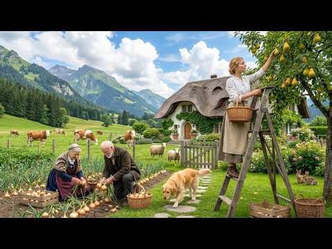 The Prettiest Village on the Planet Will Leave You Speechless | Pear Harvest Life in Nature