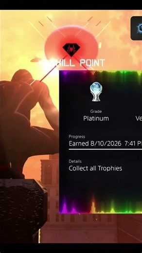Spider-Man Miles Morales PLATINUM Trophy #gaming #milesmorales #shortvideo #spiderman