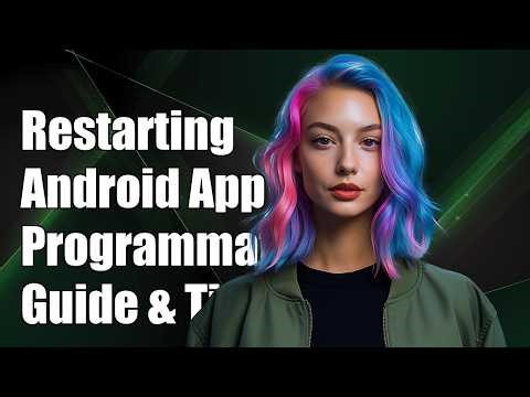 Restarting Android app programmatically