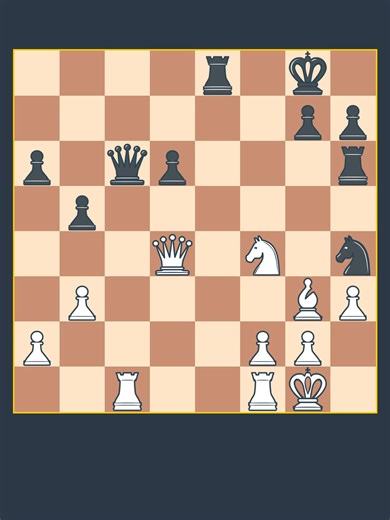 Train your chess vision with one-move tactical puzzles. Follow for daily practice. #chess #chesspuzzle #chesstraining #chesstactics