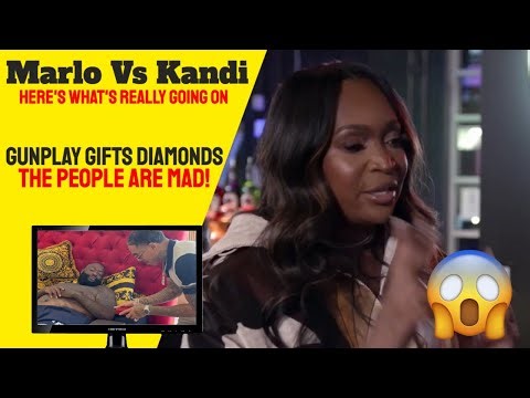 Marlo Hampton and Kandi Burruss Fight. Gunplay Gifts Rick Ross Diamons