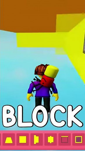 I placed 10,000 Blocks In Piggy Build mode #Shorts