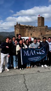 Happy #TravelTuesday from Luke (SFS’27), who is on the Ignatian Tradition and Pilgrimage trip in Spain. Tag or DM us in your travel photos this break for a chance to be featured! | Georgetown University
