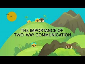 The importance of two-way communication