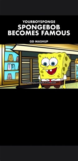 STEREO MADNESS 🔥 #geometrydash #shorts #spongebob #rap #trending #viral #music #mashup #gd #fypシ