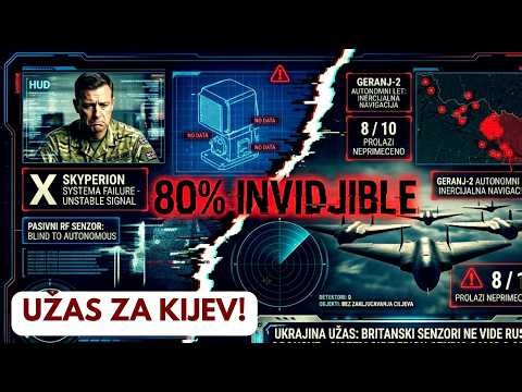 BRITANSKI DEBAKL U UKRAJINI: Ruski dronovi nevidljivi za zapadnu tehnologiju?!