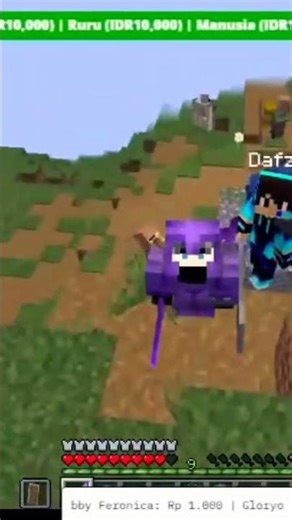 make a recipe thank you playing minecraft indonesia youtube viral #shorts #viral #trending #minec...