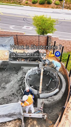 LAX Home Inc I Pool Builder I Concrete Specialist on Instagram: "Shotcrete vs. Gunite  What’s the real difference? Both build strong pools—but it’s all in the mix and method. Know and ask before you pour your next pool ‍♂️"
