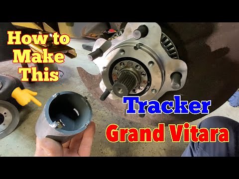 Chevy Tracker Suzuki Grand Vitara wheel bearing replacement DIY socket