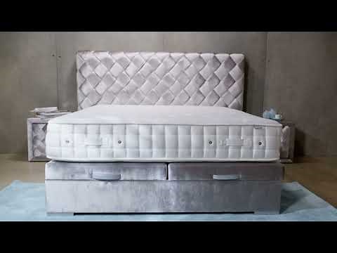 Das Boxspringbett Libery mit Bettkasten | Clevere Kombination von Komfort und Stauraum