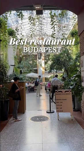 Best Restaurants in Budapest