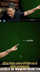 3.5K views · 94 reactions | OVNIS reales en cielo nocturno. es los que veia de chico #alien | La Granja Humana | Facebook