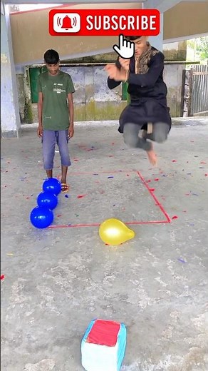 Blue vs Red Balloon Challenge – Who Can Pop the Final Balloon First?