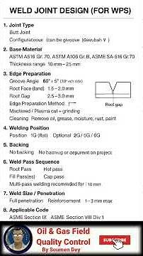WPS Explained: Weld Joint Details You MUST Include