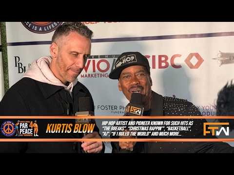 Todd interviews Hip Hop Artist, Kurtis Blow I 4th Annual Par4Peace Celeb/Charity Golf Tournament