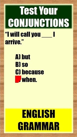 Can You Pass This Conjunctions Quiz? 😱 | English Grammar Test 7