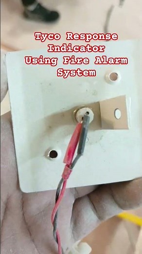 Tyco Response Indicator Using Fire Alarm System #firealarmsystem #Responseindicator #firesafety