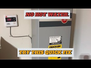 NO HOT WATER | QUICK FIX | DIY BASICS