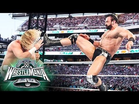 Seth "Freakin" Rollins vs Drew McIntyre — World Heavyweight Match: WrestleMania XL Sunday highlights