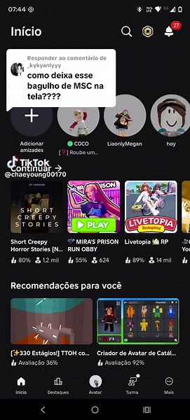 Tutorial de como usar controle no Roblox