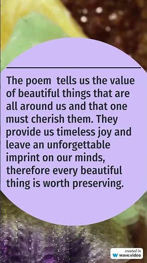 A THING OF BEAUTY CLASS 12 || Summary A THING OF BEAUTY