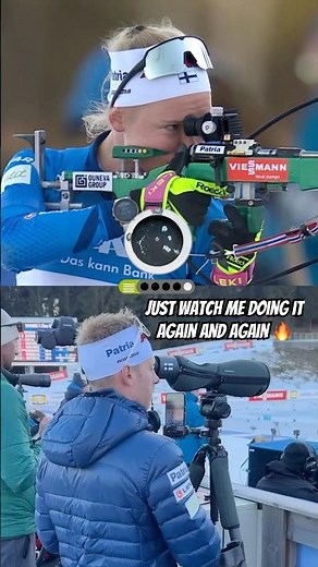 🇫🇮 your breakthrough female athlete of the year🙌 Suvi Minkkinen 🔥 #biathlon